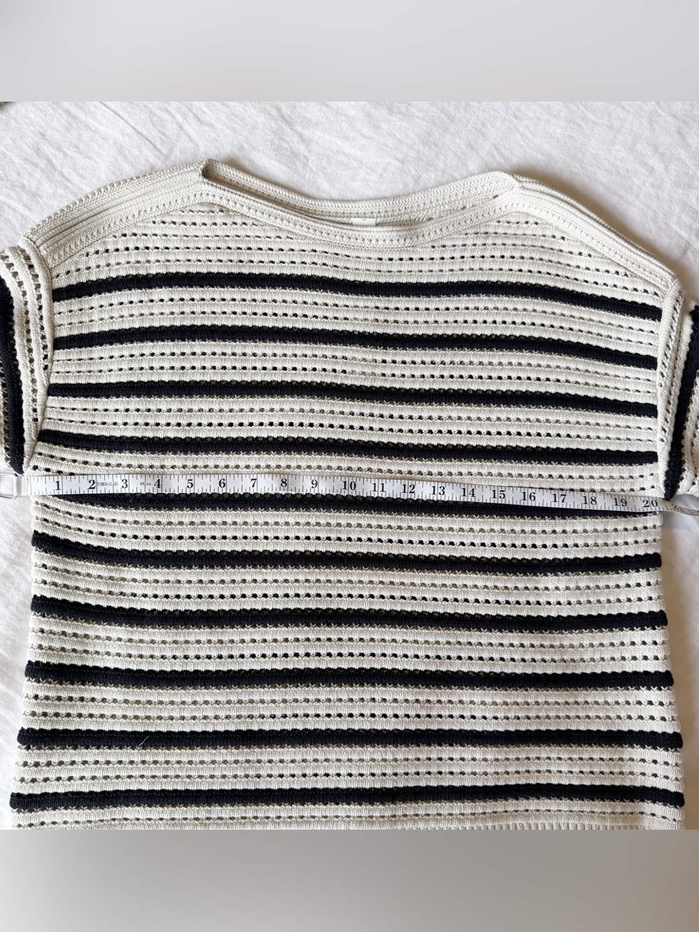 lululemon Cotton Crochet Pullover
Light Ivory / Black - size small - Picture 9 of 9